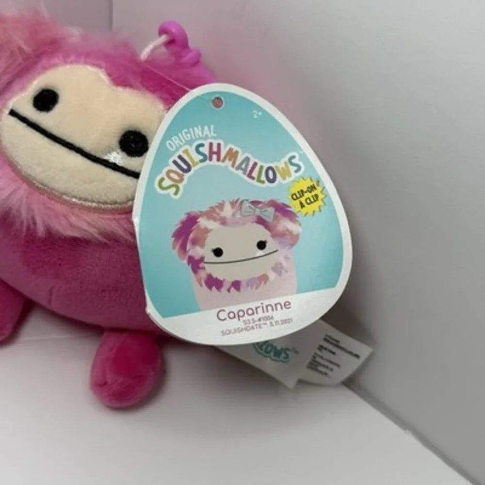 Squishmallows - Caparinne the Pink Bigfoot - 5